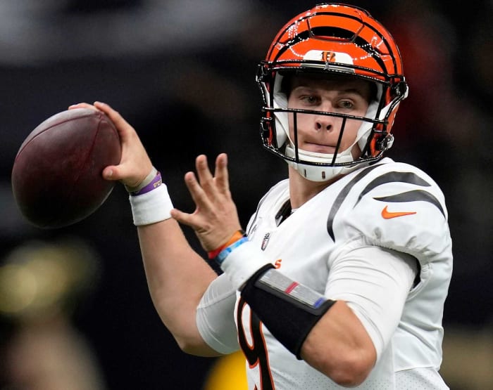 Cincinnati Bengals quarterback Joe Burrow